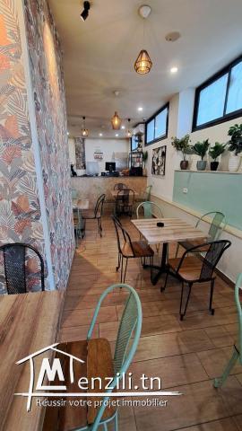 Local Commercial café-restaurant à Vendre - Cité Ennasr 2, Ariana