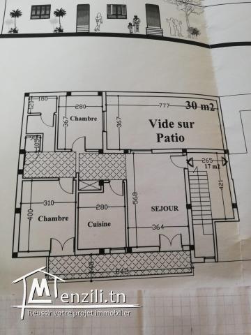 Vends appartement à TABARKA