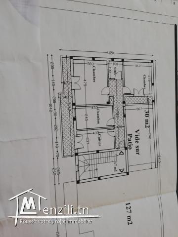 Vends appartement à TABARKA