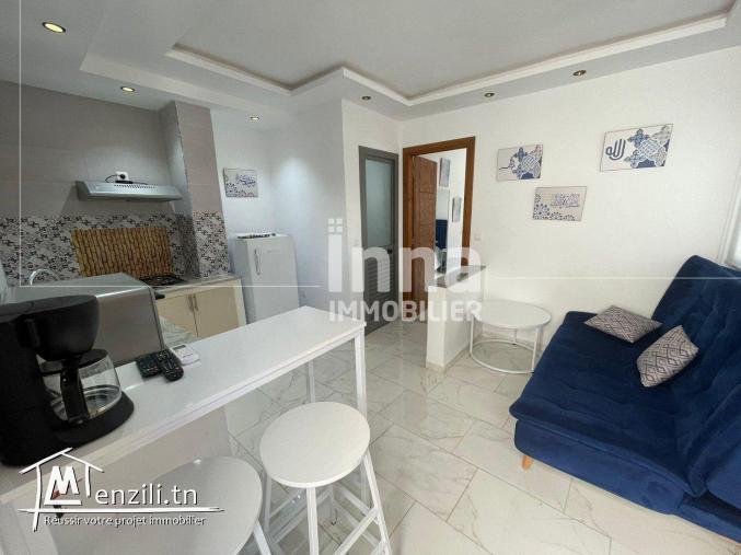 Appartement s+1  situé à Hammamet centre ville