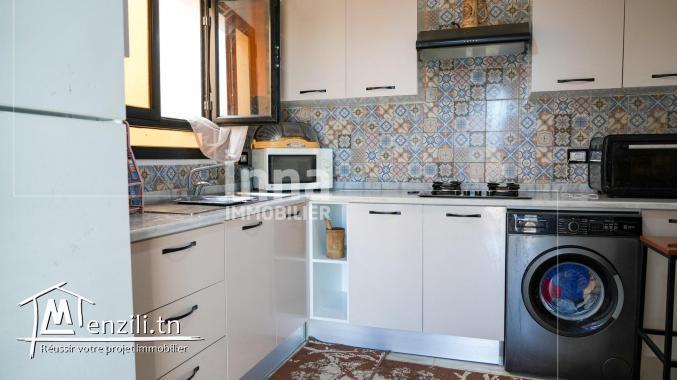 Appartement S+2 situé à Hammamet à 2 km de hôtel Ribat