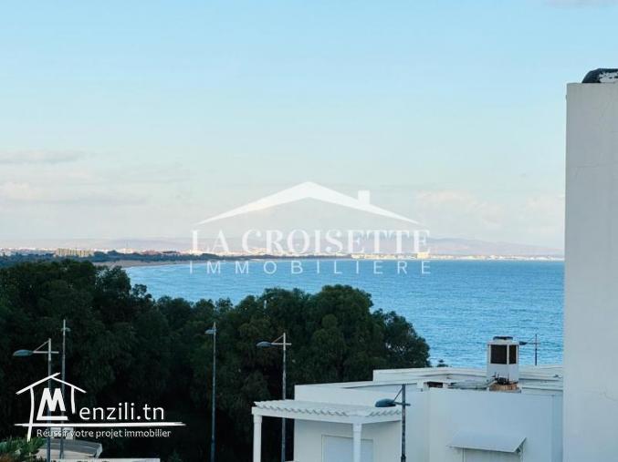 Appartement S+2 vue sur mer à Gammarth ZAL1408