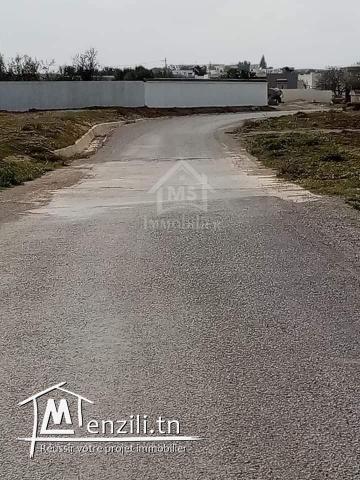 Terrain avec vue de mer de 2000 m² à Hammamet Sud à vendre
