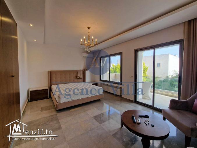 Une villa spacieuse à louer à gammarth