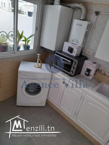 un s+1 meublé à marsa ville