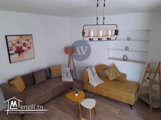 un s+1 meublé à marsa ville
