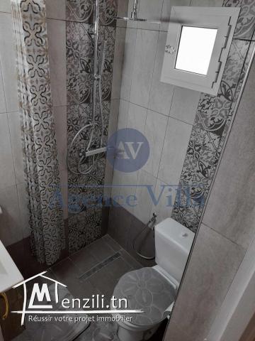 un s+1 meublé à marsa ville