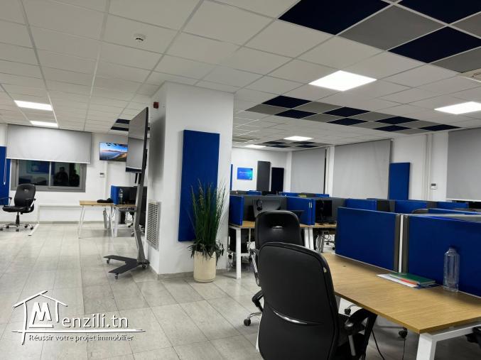 Super bureau 1410 m² au lac 3 kram