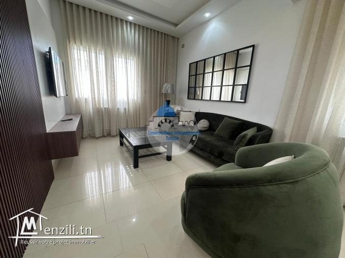 A location un S2 richement meublé à Khzema Est