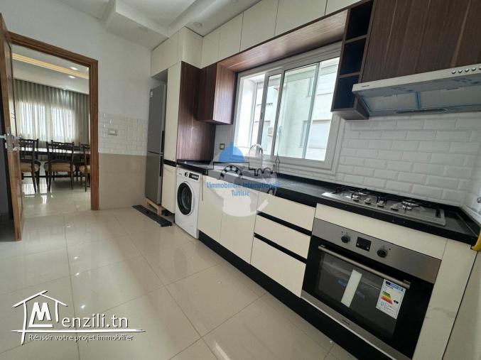 A location un S2 richement meublé à Khzema Est