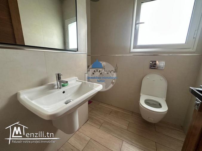 A location un S2 richement meublé à Khzema Est