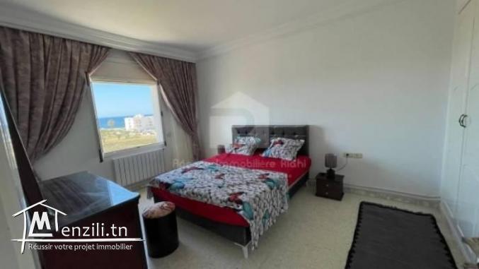 A LOUER  (Annuelle) un appartement S2 meublé situé à Chatt Meriem-Sousse prés de la plage
