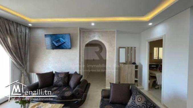 A LOUER  (Annuelle) un appartement S2 meublé situé à Chatt Meriem-Sousse prés de la plage
