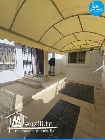 Maison de plain-pied à louer à Hammamet Nord