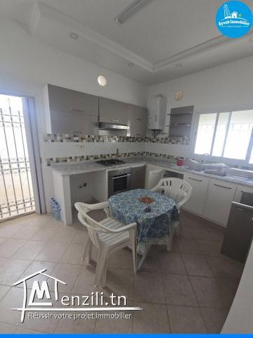 Maison de plain-pied à louer à Hammamet Nord
