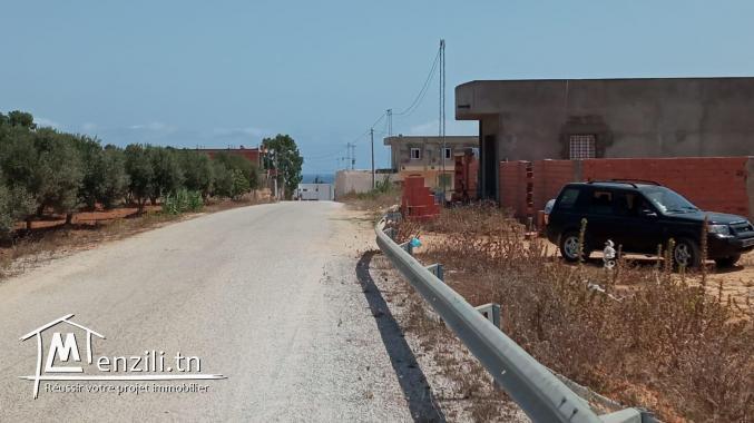 un terrain à dar allouche de 227 m2