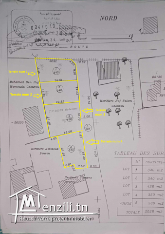 Terrain à Midoun Centre, Djerba