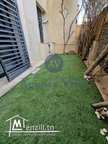 un duplex s+3 avec jardin à ain zaghouan nord