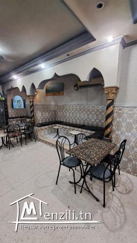 Fonds et murs de café à vendre - La Marsa