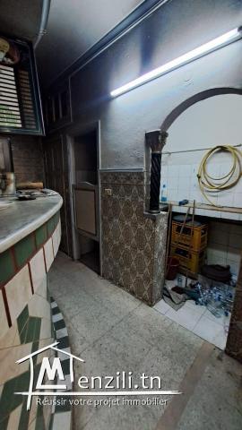 Fonds et murs de café à vendre - La Marsa