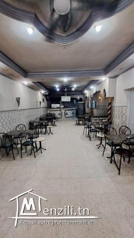Fonds et murs de café à vendre - La Marsa
