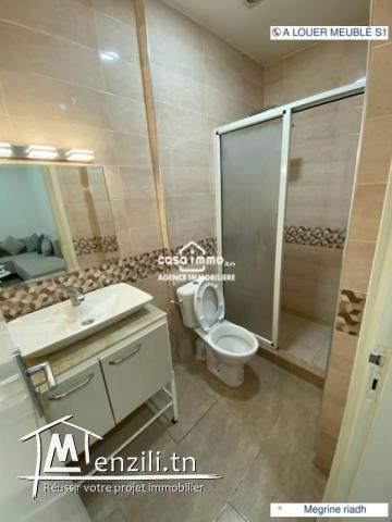 A louer s1 meublé à Megrine riadh