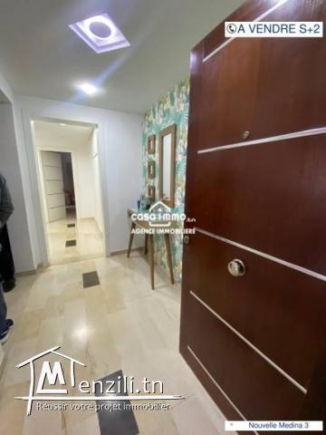 A VENDRE COQUET APPARTEMENT S2 A NOUVELLE MÉDINA