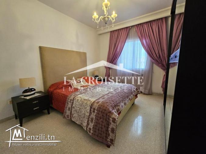 Appartement S+3 meublé à La Marsa ZAL1445