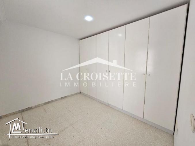 Appartement S+3 meublé à La Marsa ZAL1445