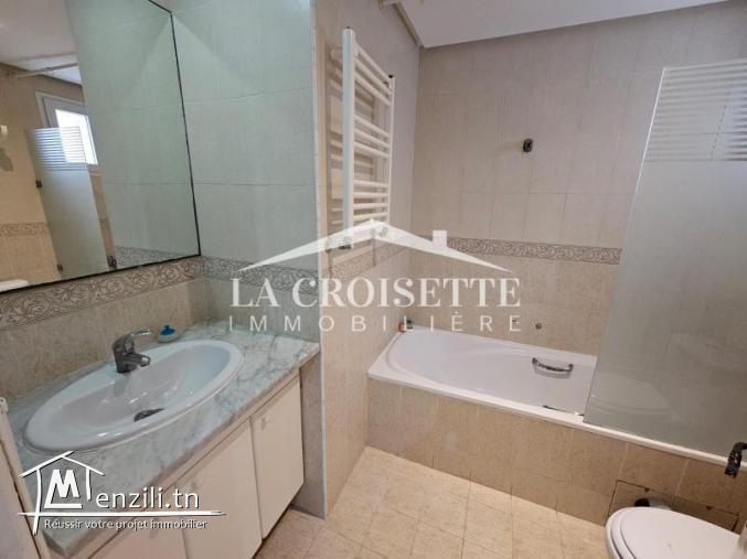 Appartement S+3 meublé à La Marsa ZAL1445