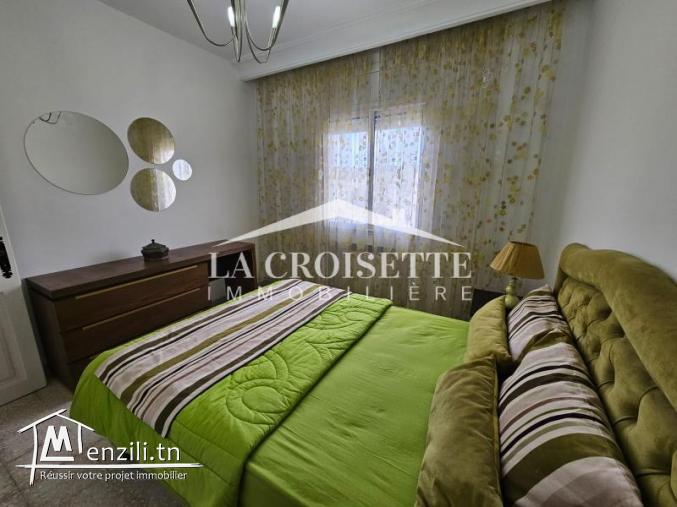 Appartement S+3 meublé à La Marsa ZAL1445