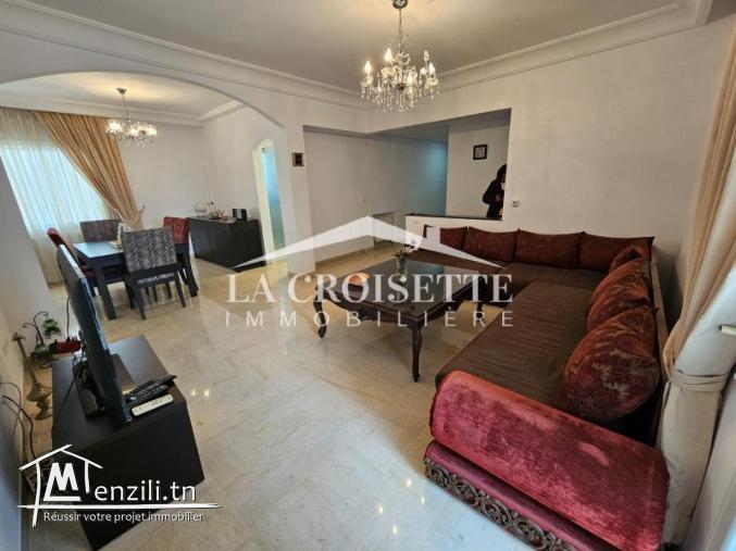 Appartement S+3 meublé à La Marsa ZAL1445