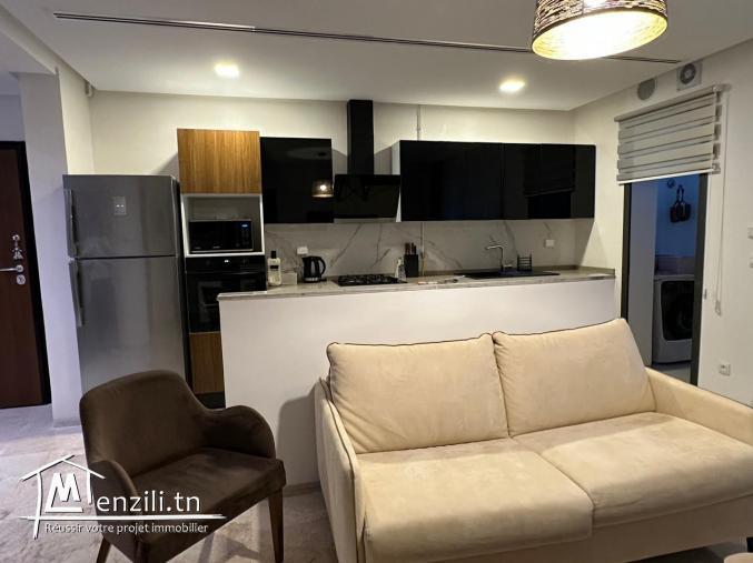 A louer un appartement s1 meublé aux jardins de Carthage