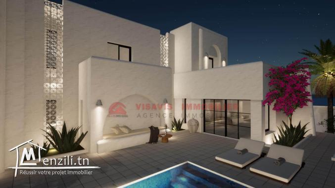 CONSTRUCTION VILLA CLÉ EN MAIN AVEC PISCINE ZU DJERBA