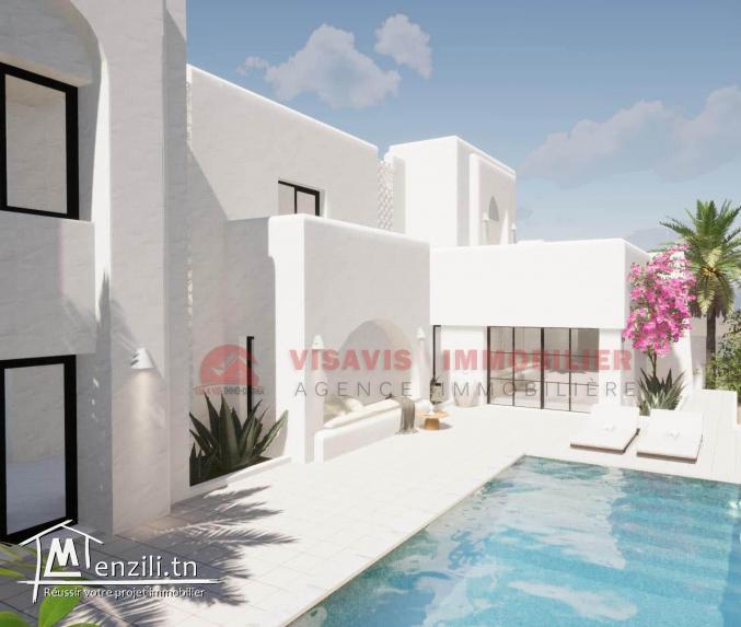 CONSTRUCTION VILLA CLÉ EN MAIN AVEC PISCINE ZU DJERBA