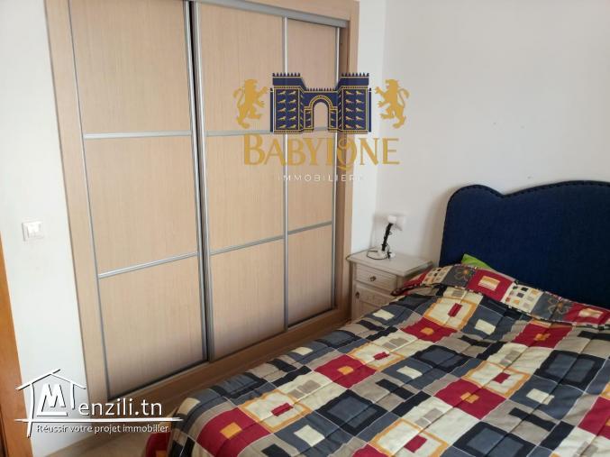 A louer appartement s2 meublé à ain zaghouan nord