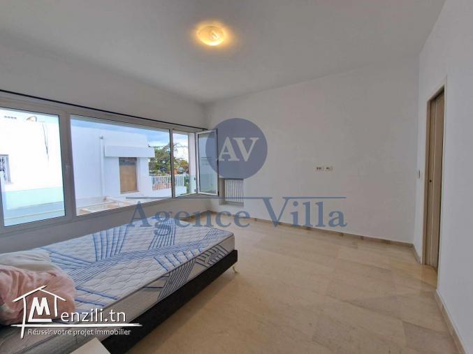 une maison s+3 à la marsa vue mer