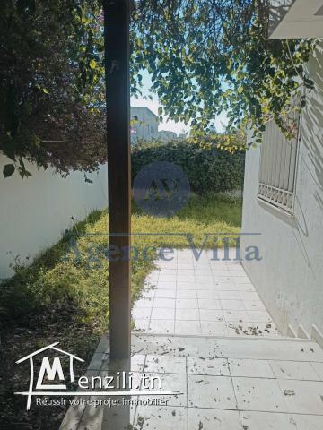 un s+3 à la marsa avec jardin