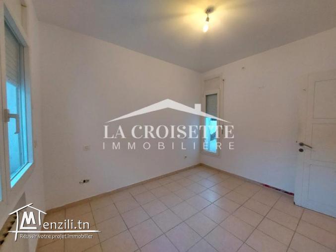 Appartement S+3 avec jardin à La marsa MAL1465