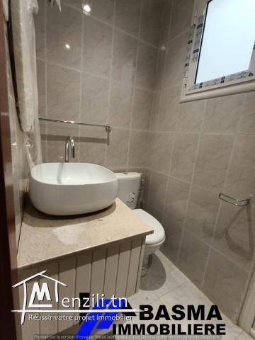 Un appartement s+2 à louer située à sahloul4