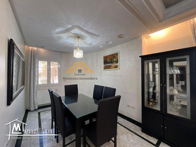 A louer appartement S+2 richement meublé