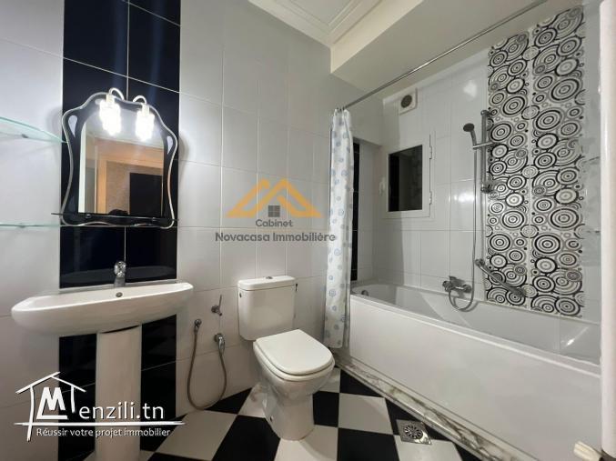 A louer appartement S+2 richement meublé