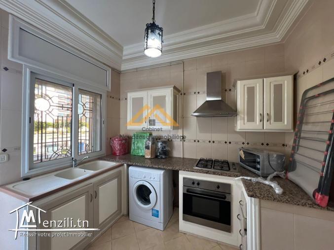 A louer appartement S+2 richement meublé