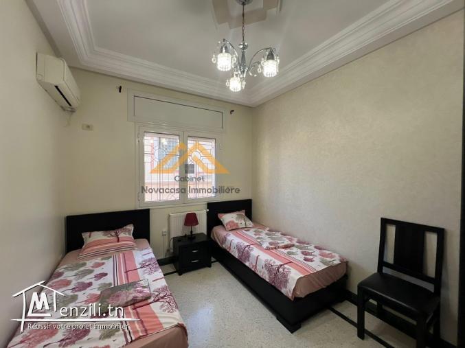 A louer appartement S+2 richement meublé