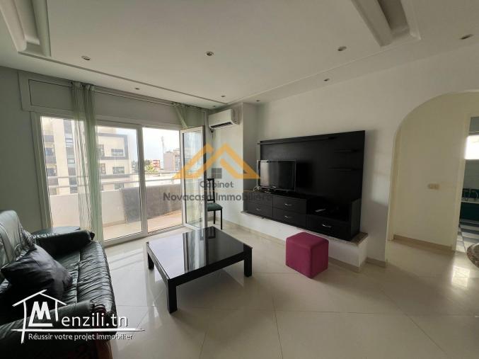 A louer appartement S+2 à Kantaoui