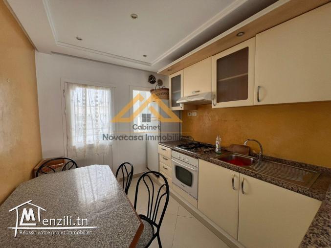 A louer appartement S+2 à Kantaoui