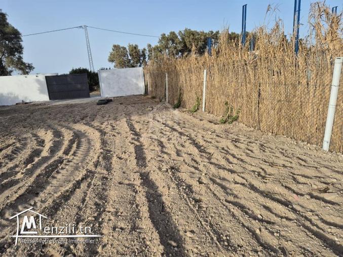 Terrain clôturé de 580 m² à Maamoura à vendre 51355351