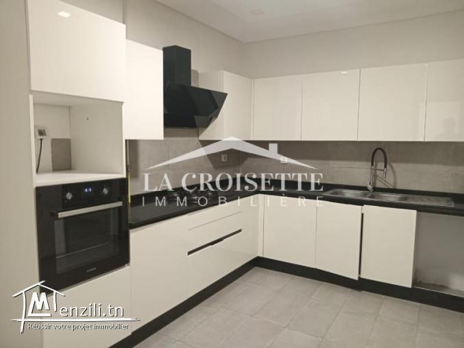 Appartement S+3 vue sur Lac aux Jardins de Carthage  ZAL1441