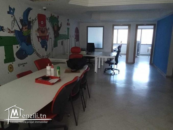 Bureau 160 m² à Med V Tunis centre ville