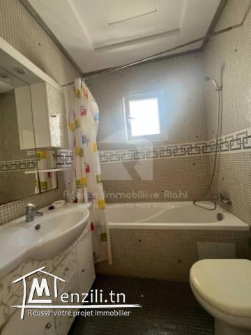 A LOUER  un appartement S2 meublé Situé à  Hammem sousse
